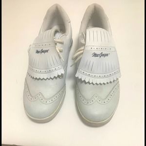 White Golf Shoes Size 9